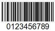 An example  barcode