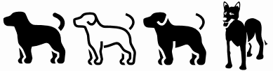 Repeat Icons - images of dogs