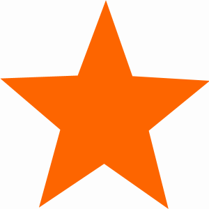Sample star displayed at 300 pixels