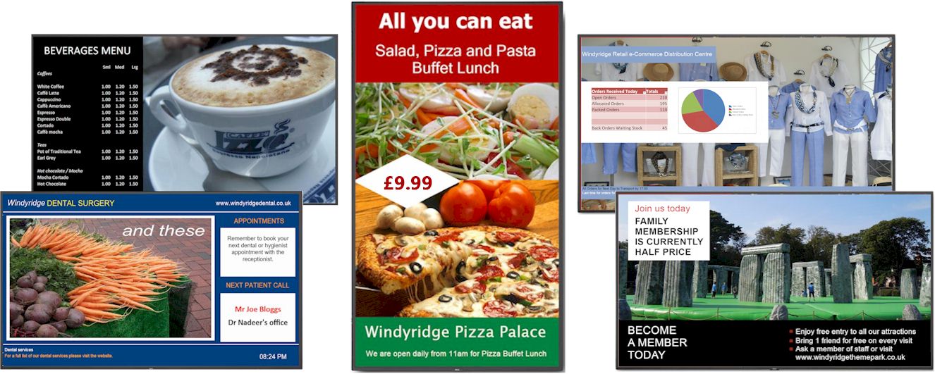 Easy to use digital signage software