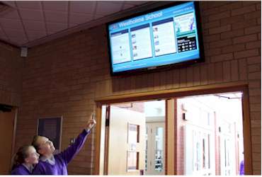 School and drama theatre digital signage solutions